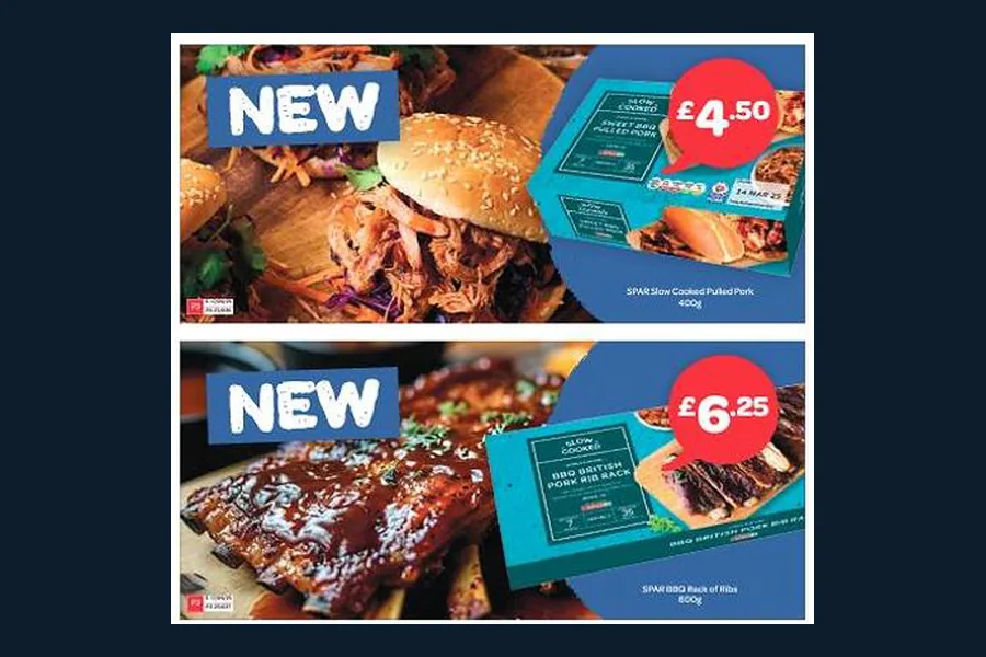 SPAR new product launch banners